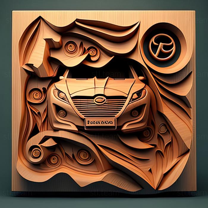 3D model Mazda Capella (STL)